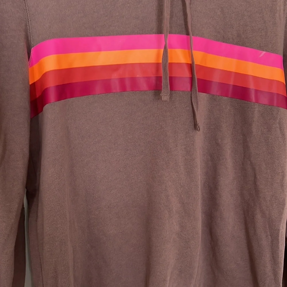 PINK Hoodie PullOver Top - Picture 3 of 8